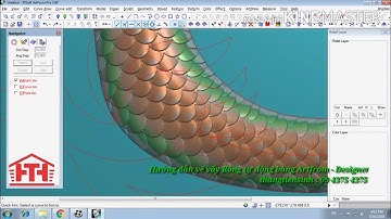 Hướng dẫn vẽ Artfrom, Vẩy rồng tự động