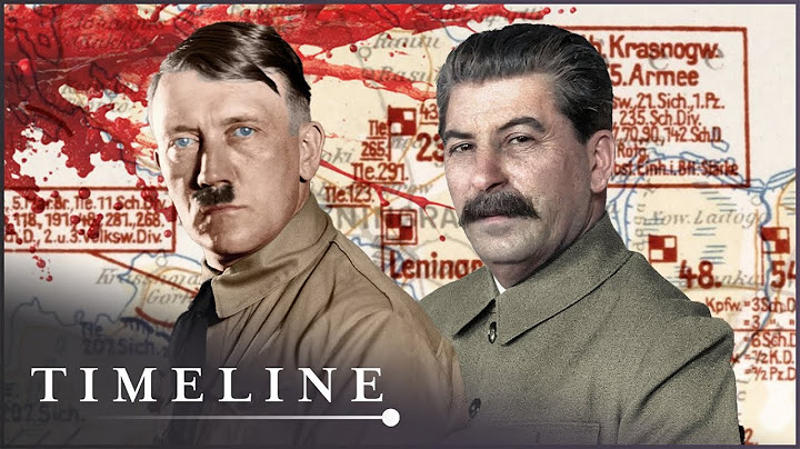 The Fear And Hatred That Lost Hitler The War | Hitler vs Stalin