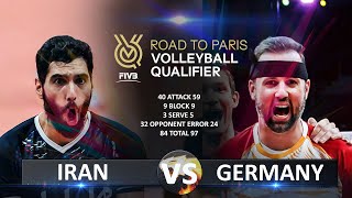 Iran vs Germany | Volleyball Olympic QT 2023