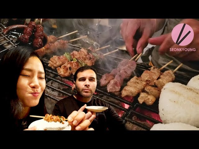 REAL AUTHENTIC LOCAL Yakitori, Japanese Grilled Chicken!! | Seonkyoung Longest