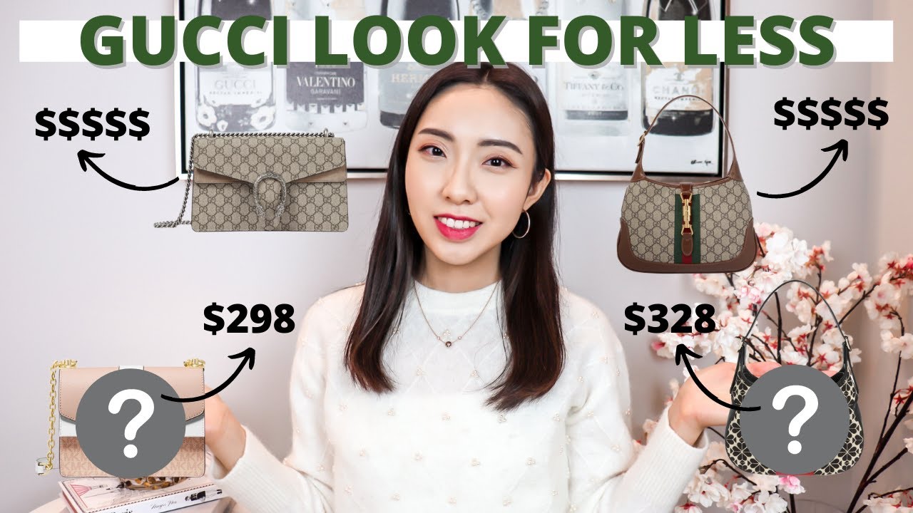 Gucci Handbag Dupes *Affordable Alternatives* | Dionysus, Jackie, Marmont,  Horsebit, Diana, Ophidia - YouTube