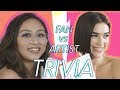 Dua Lipa Takes On Her Biggest Fan | Fan Vs. Artist Trivia