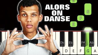 Miniatura del video "Alors On Danse Song 🔥 | Piano Tutorial | Piano Notes | Piano Online #pianotimepass #tiktok"