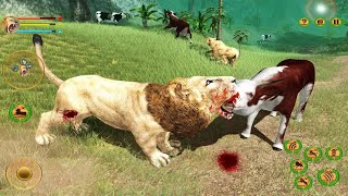 Lion Simulator Attack 3d Wild Lion Games - Android Gameplay #2 | Dishoomgameplay screenshot 4
