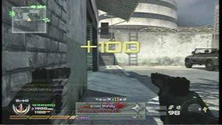 COD Modern Warfare 2 Online Gameplay :: 28-0 Start Domination on Invasion M16