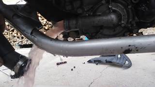 mastorakos: Changing coolant on honda transalp 400 or 600.