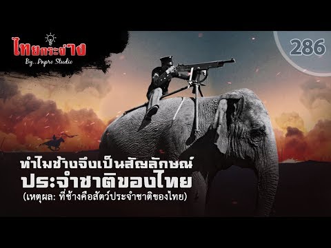 ทำไมช้างจึงเป็นสัญลักษณ์ประจำชาติของไทย - ไทยกระจ่าง