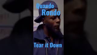 Quando Rondo - Tear it Down #recovery #tearitdown #quandorondo #21 on trending for music