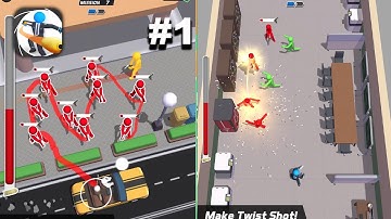 Agent Twist  - New Release - Hyper Hybrid Casual - Gameplay Walkthrough (iOS & Android)