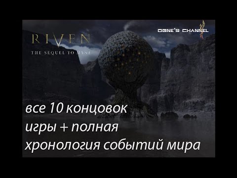 myst 2 (Riven: The Sequel to Myst) (бонус) все 10 концовок+полная хронология событий.