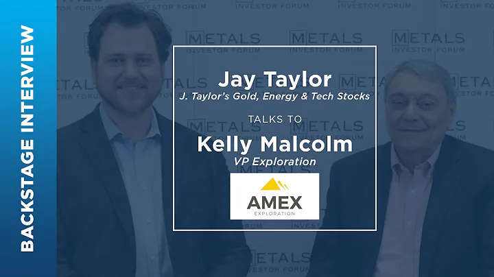 Kelly Malcolm of Amex Exploration Inc. talks to Ja...