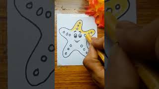 Star Fish Drawing