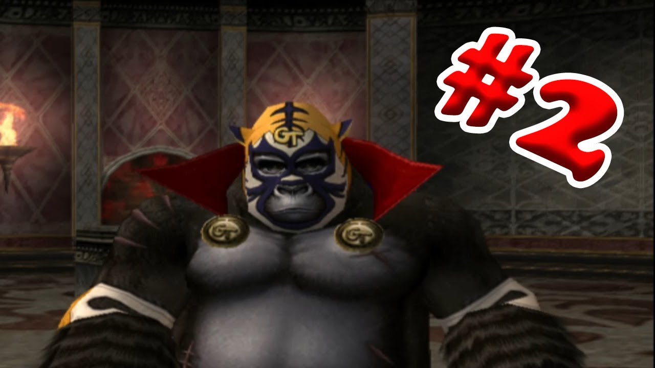 Godhand vs Gorilla Mask part 2 pcsx2 hd - YouTube