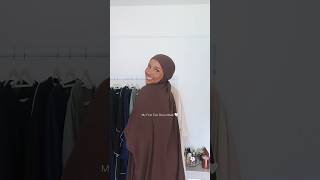 Grwm: Trying on my first two piece jilbab, I loveee it! #jilbab #hijab #hijabi #muslim #muslimah