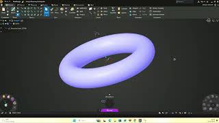 How to Create a Torus in ANSYS Discovery | Donut Shape or Toroidal Solid