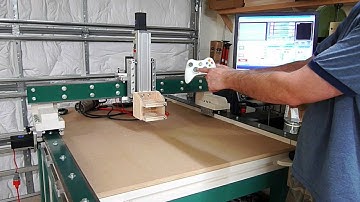 Wetland CNC Router Part  20 - Xbox 360 Controller Upgrade