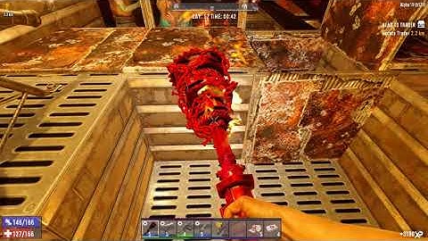 7 days to die.  Robotic Turret base Alpha 19 v B173.