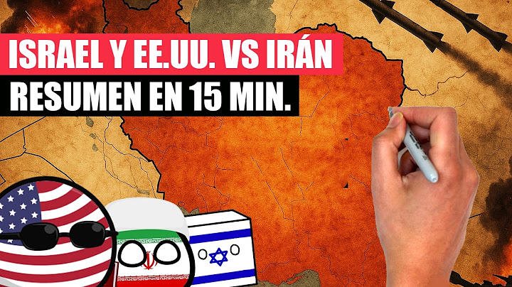 ✅ El CONFLICTO entre EE.UU. ISRAEL e IRÁN resumido en 15 minutos | ¿Qué está pasando? ACTUALIZADO