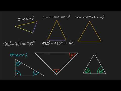 Video: Meria základné uhly v rovnoramennom pravouhlom trojuholníku vždy 45?