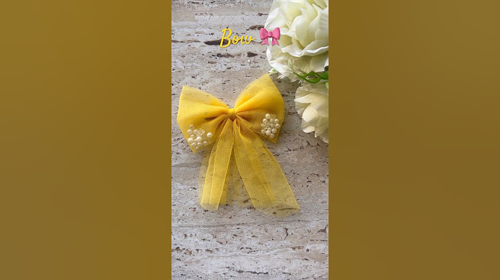 Diy net bow|Hair accessory#diy#shorts#youtube#hairclip#bow#hairaccessories#artandcraft#handmade#easy