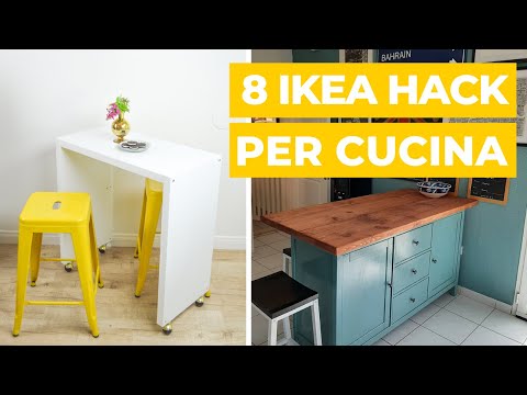 Video: Idee per l'arredamento della cucina fai-da-te (foto)