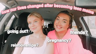 How Our Lives Changed After Becoming Teen Moms.. Answering your questions