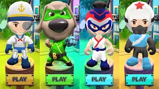 Tag with Talking Green Ben vs Ckn Toys Car Hero Super Boys Run GamePlay screenshot 5