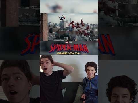 WE ARE SO HYPED!!! Spider Man: Brand New Day Trailer I Reaction I #spiderman