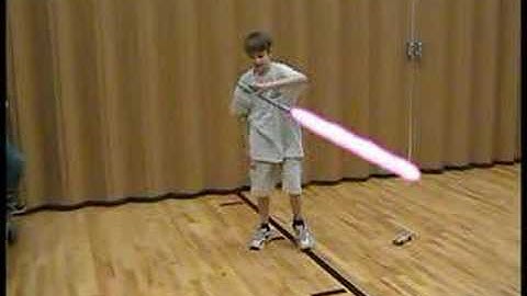 Lightsaber Blade without Rotoscoping