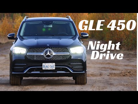 Mercedes GLE 450 Nighttime Drive (2020)