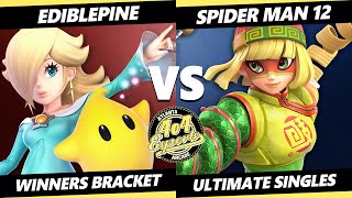 4o4 Smash Night 54 - EdiblePine (Rosalina) Vs. Spider Man 12 (Min Min) SSBU Ultimate Tournament