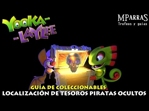 Vídeo: Ubicaciones Del Tesoro Pirata Yooka-Laylee Para Desbloquear Tres Trofeos Y Logros Ocultos