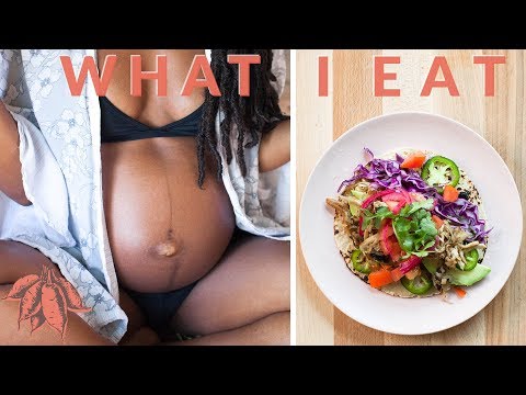 What I Eat in a Day | Vegan, Super Pregnant & Hungry