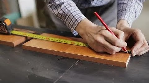 Measuring With Tape Measure Stock Video