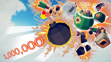 1.000.000 DAMAGE BOMB CANNON vs EVERY UNITS | TABS - Totally Accurate Battle Simulator