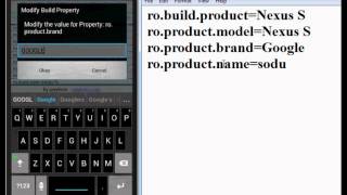 How to trick your android phone into being a Nexus S screenshot 1