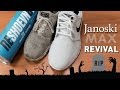 The best way to clean WHITE MESH!! Nike Janoski Max