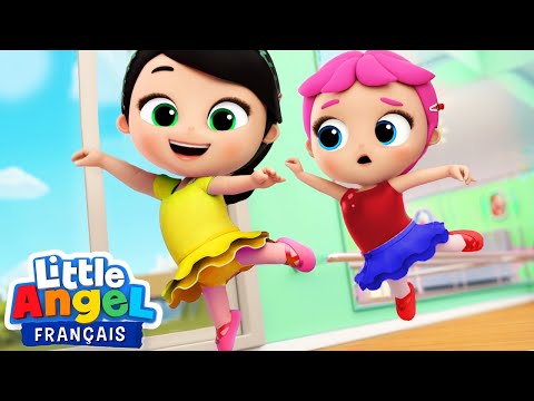 Mon premier cours de ballet | Comptines avec Bébé Louis | Little Angel Français