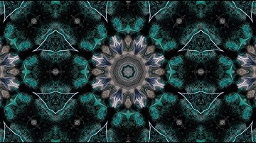 VJ Loop #24 Kaleidoscope Video Background Screensaver 1 Min