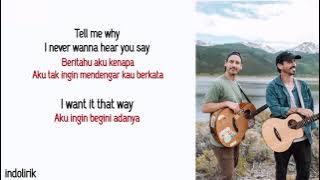 I Want It That Way  - Music Travel Loveft. Francis Greg(Cover) Backstreet Boys | Lirik Terjemahan