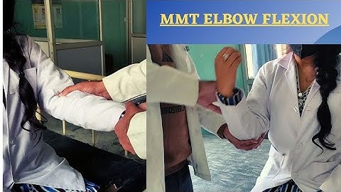 MMT Of Elbow Flexion..!! Manual Muscles Testing Of Elbow Flexion..!!