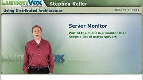 Distributed Architecture in Speech Recognition