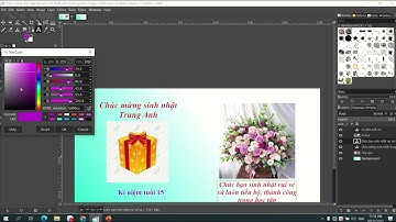 BÀI TẬP 1 TẠO VĂN BẢN TÔ MÀU VÀ GHÉP ẢNH CÔ LAN
