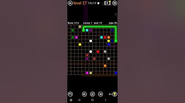 How To Solve Flow Free Jumbo Pack Level 27 14x14 Hardest Board Walk Through Solution Walkthrough