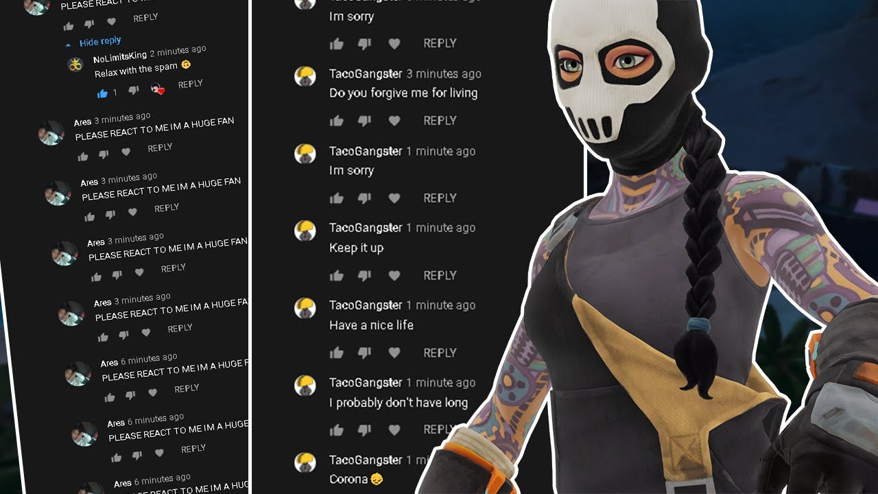 REACTING to TOXIC COMMENTS  (DISGUSTING)