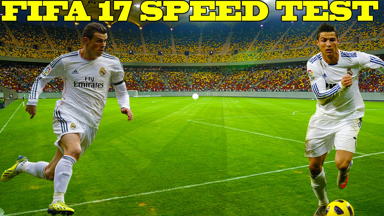Cristiano Ronaldo vs Gareth Bale - FIFA 17 Ultimate Speed ...