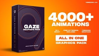 Graphics Pack | 4000+ Animations | Ultimate After Effects Template