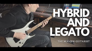 EASY ARPEGGIOS FOR MODERN SOUND | Guitar workout for legato and hybrid picking