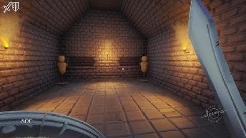 Dreams PS4 - Skeleton Attack AI Test