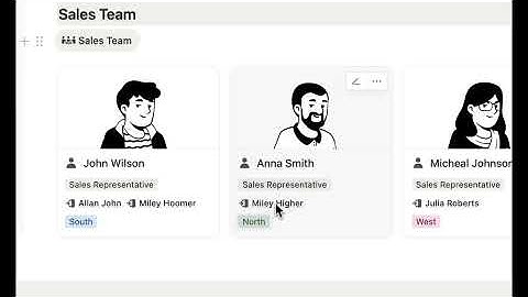 Sales CRM System | A Notion template for client leads, deals and qualified accounts